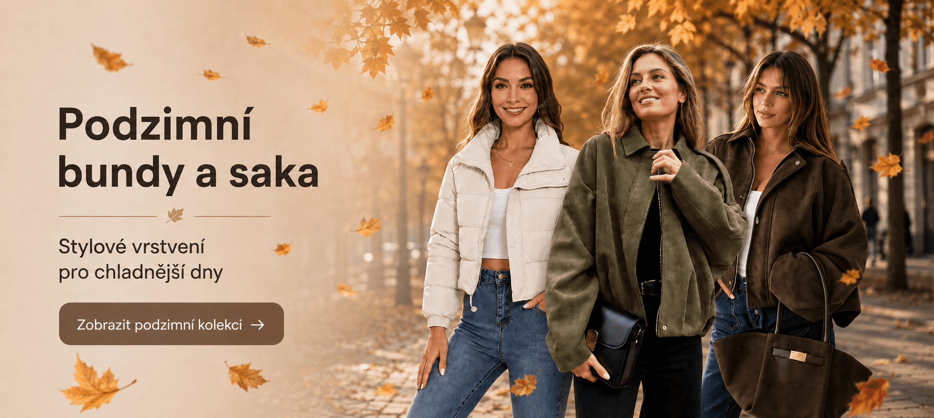 Podzimní saka a bundy