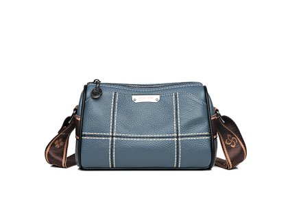 Dámská luxusní crossbody kabelka modrá