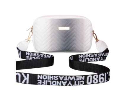 šedá crossbody kabelka