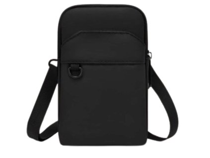 černá crossbody kabelka na mobil (1)