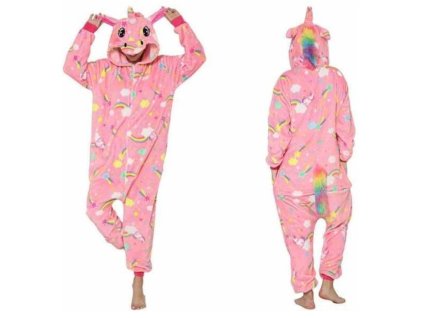Kigurumi overal Jednorožec růžový