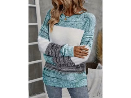 Svetr dámský modrý