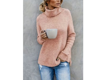 Svetr dámský růžový