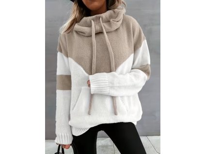 Svetr dámský hnědý