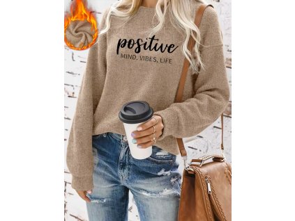 Svetr dámský hnědý