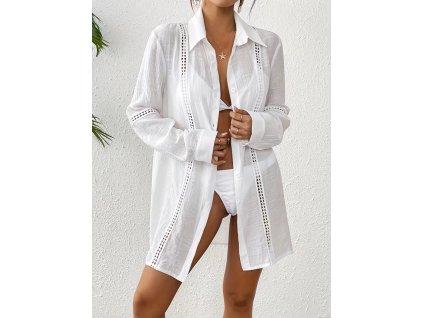 Košile dámská bílá plážová