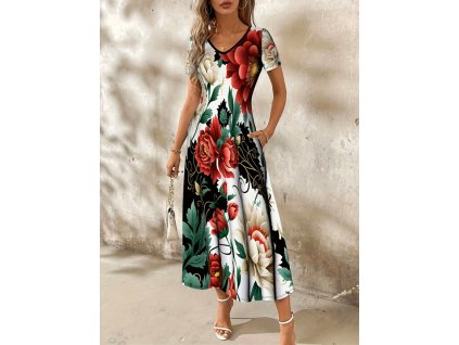 Šaty dámské dlouhé