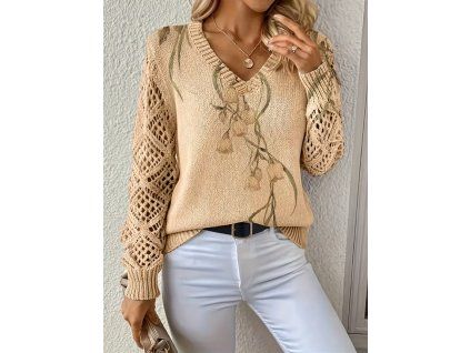 Svetr dámský béžový