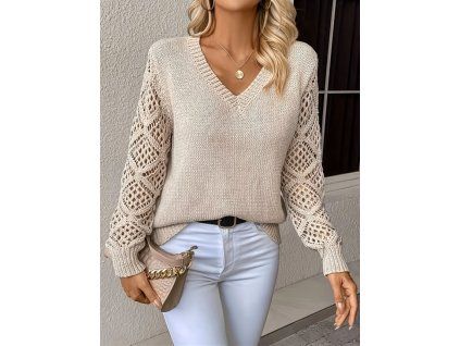 Svetr dámský béžový