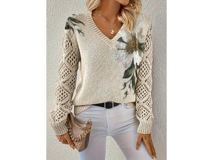 Svetr dámský béžový