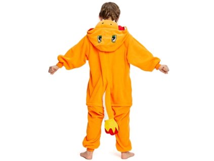 Dětský overal Charmander pokemon velikost 98-140 (Velikost 98)