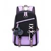 Školní fialový batoh