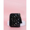 Peněženka dámská černá s hvězdičkami