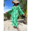 Šaty zelené plážové dámské