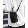 Kabelka crossbody na mobil černá unisex