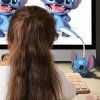 Stolní lampička Stitch s ořezávátkem
