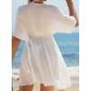 Dámské šaty bílé plážové