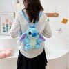 Stitch batoh plyšový modrý