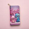 Stitch peněženka růžová