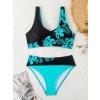 Dámské plavky zelené dvoudílné