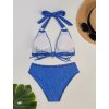 Dámské plavky modré dvoudílné