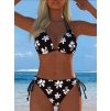 Plavky dámské dvoudílné černé