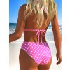 Dámské plavky růžové dvoudílné