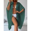 Dámské šaty zelené kimono plážové