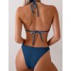 Dámské plavky modré dvoudílné