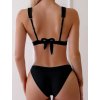 Dámské plavky černé dvoudílné