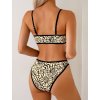 Dámské plavky béžové dvoudílné
