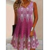Šaty dámské růžové letní