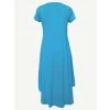 Dámské šaty modré letní dlouhé