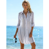 Dámské šaty bílé plážové