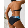 Dámské plavky černé dvoudílné