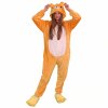 Kigurumi overal Medvídek (Barva Hnědá, Velikost XL 180-190 cm)