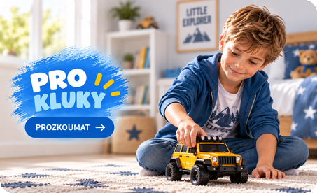 HRAČKY PRO KLUKY