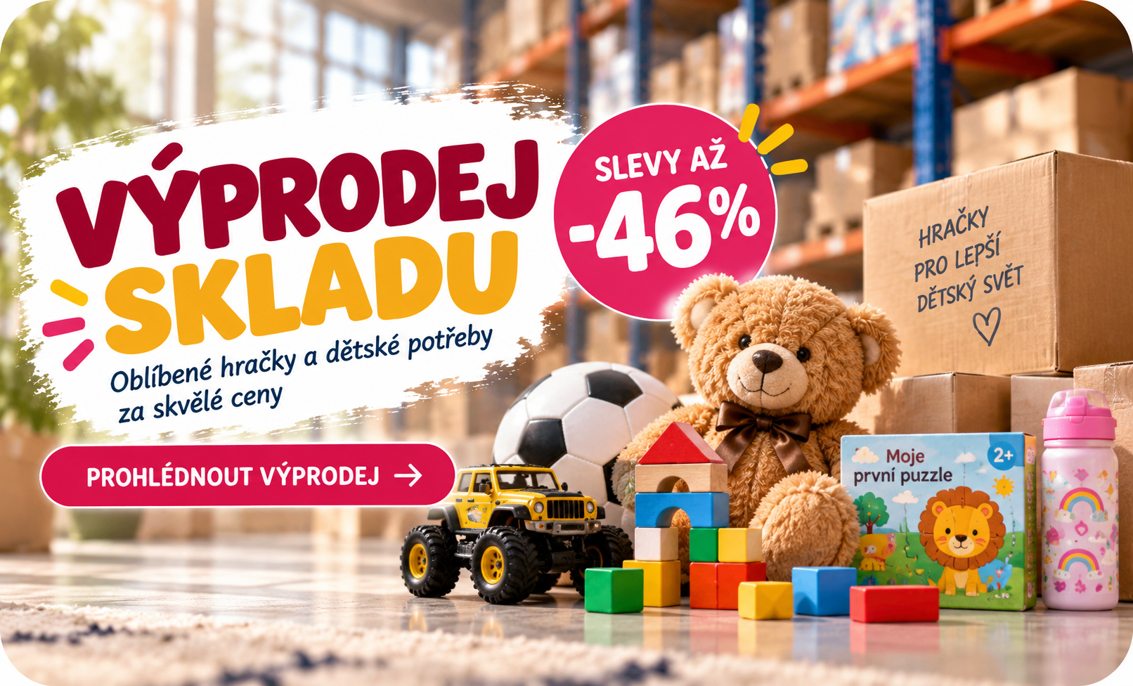 VÝPRODEJ SKLADU