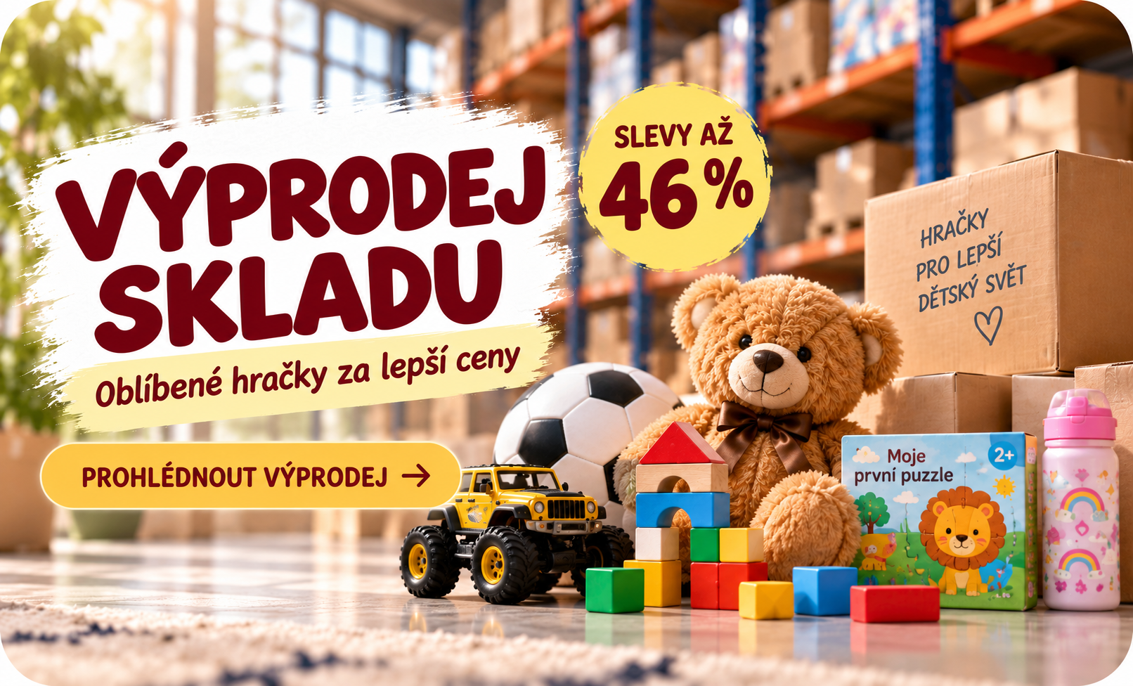 VÝPRODEJ SKLADU