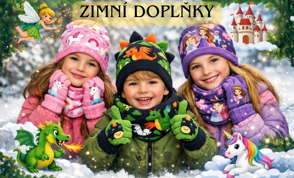 ZIMNÍ DOPLŇKY PRO DĚTI