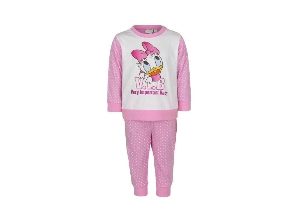 Kojenecké pyžamo / dětské pyžamo Disney Baby bavlna světle růžové vel. 74cm  / 12 měsíců | SUPER-HRACKY.CZ