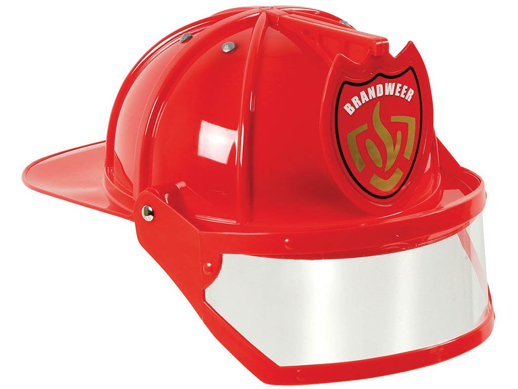 Hasičská helma červená | SUPER-HRACKY.CZ