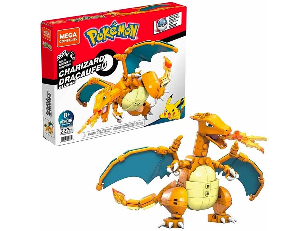 Stavebnice Mega Construx Pokemon Charizard 222 dil SUPER HRACKY.CZ