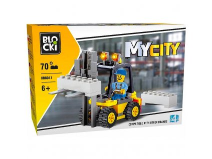 Stavebnice vysokozdvižný vozík Lego