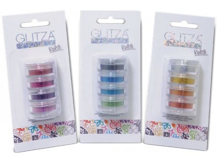 Glitza refill set třpytkový pudr