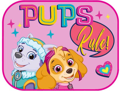 Sluneční clona Paw Patrol Tlapková patrola