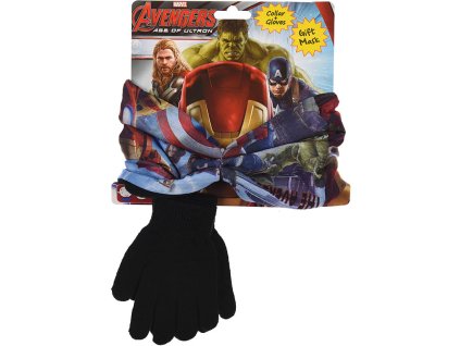 Šála nákrčník rukavice Avengers