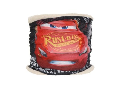 Zateplený dětský nákrčník Auta (Cars) s fleecem