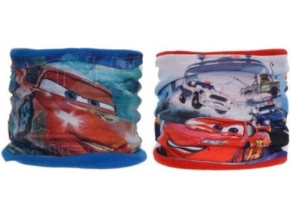 Zateplený dětský nákrčník Auta (Cars)