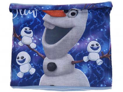 Zateplený dětský nákrčník Olaf Frozen